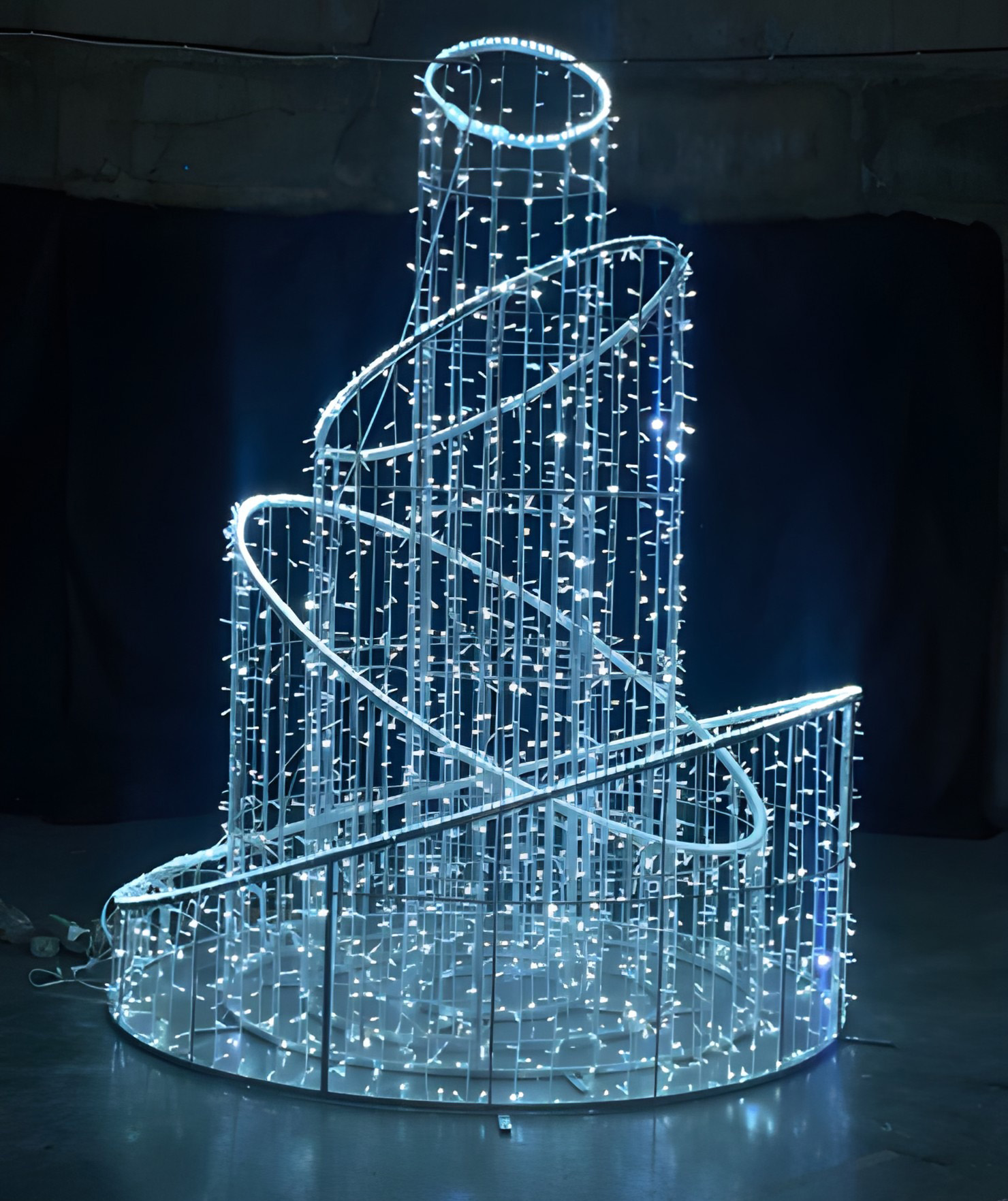 Световой фонтан