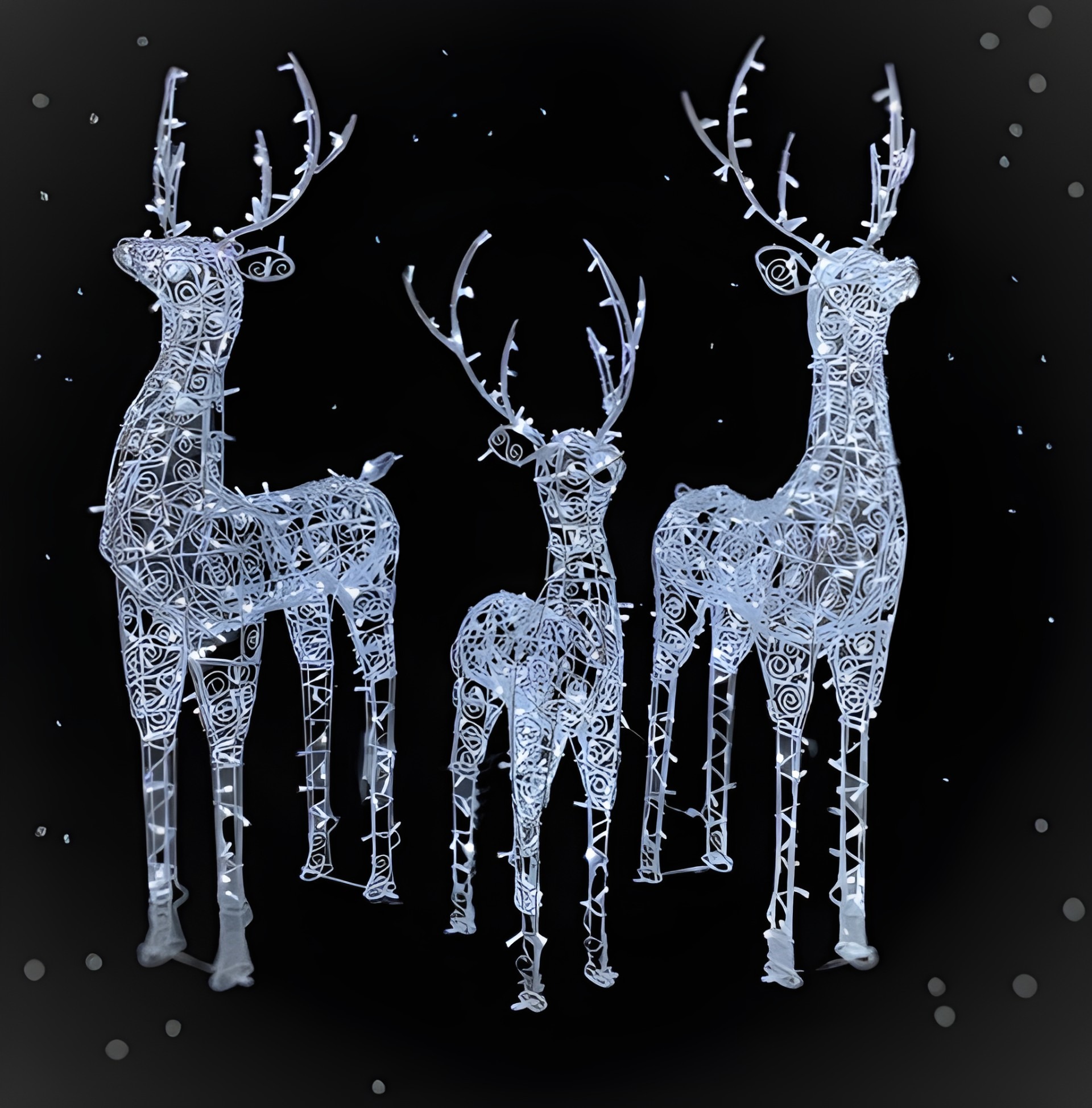 Семья оленей