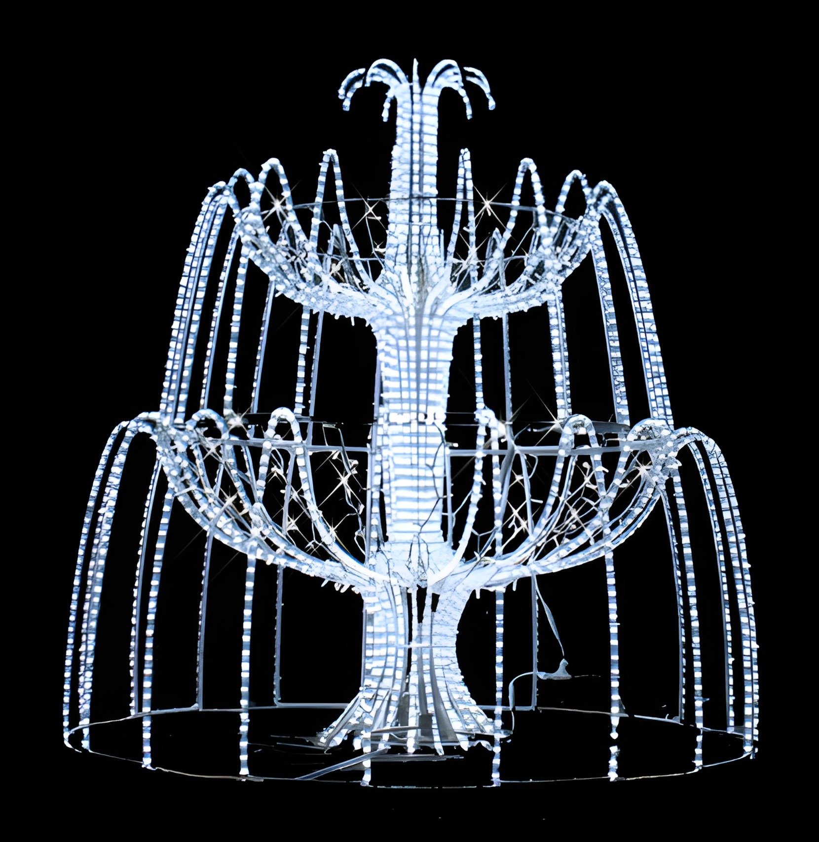 Световой фонтан